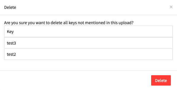 Phrase Delete Key