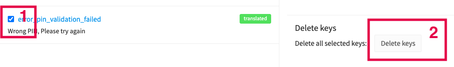 Phrase Delete on Web