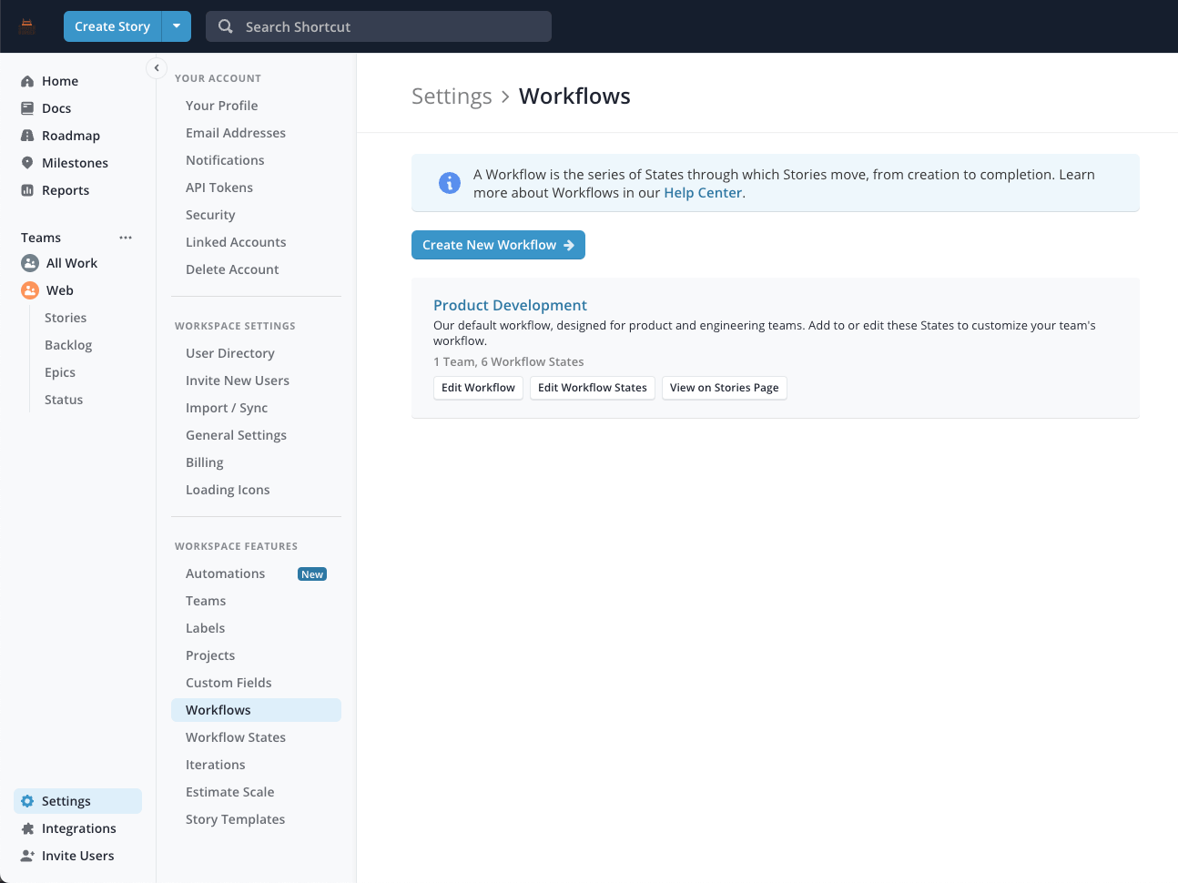 Shortcut Workflows