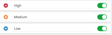 Priority Fields