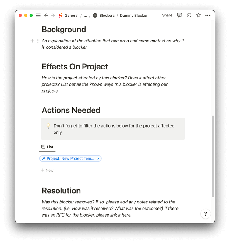 Notion Blocker Sample